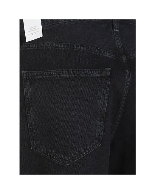 Agolde Black Wide Jeans