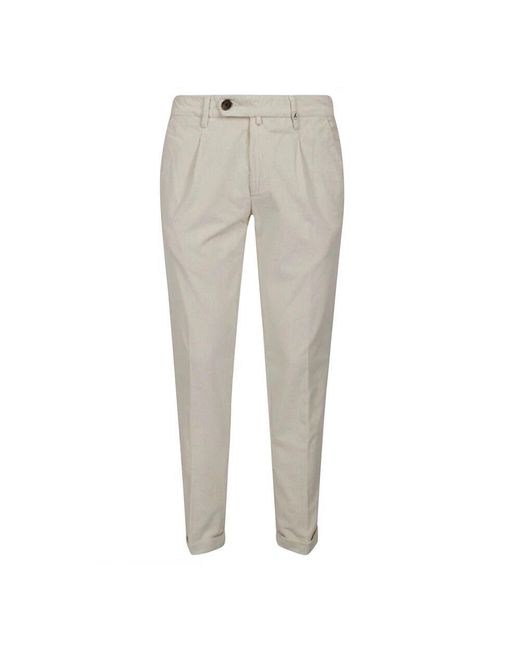 Myths Weiche cordhose mit elastischem bund,bequeme cordhose in Gray für Herren