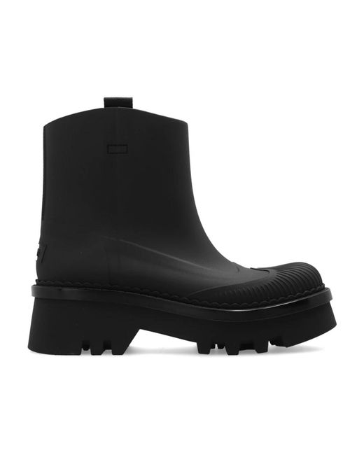 Chloé Black Wellies