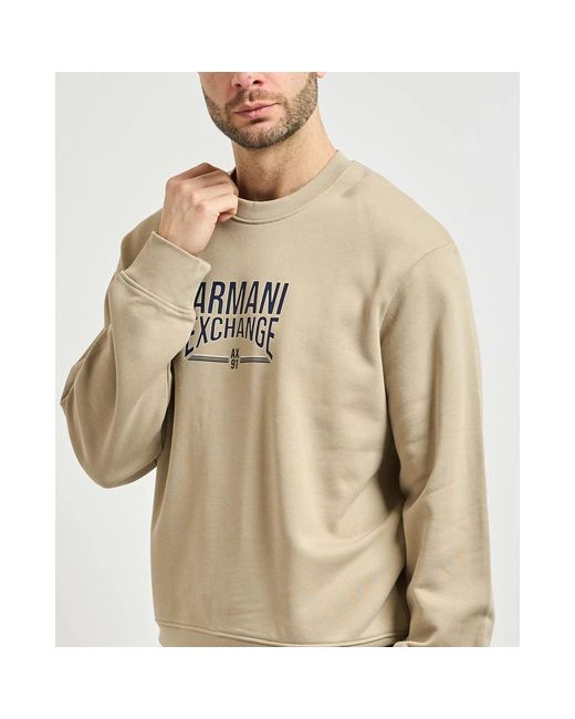ARMANI EXCHANGE Sweaters in het Metallic voor heren