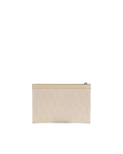 Fendi Clutches in het Natural voor heren