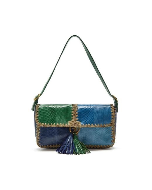 Maliparmi Green Shoulder Bags