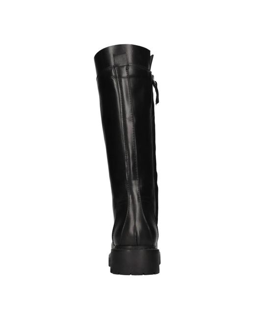 Lace-Up Boots di Julie Dee in Black