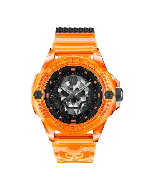 The $kull scuba duba edition orologio di Philipp Plein in Orange da Uomo