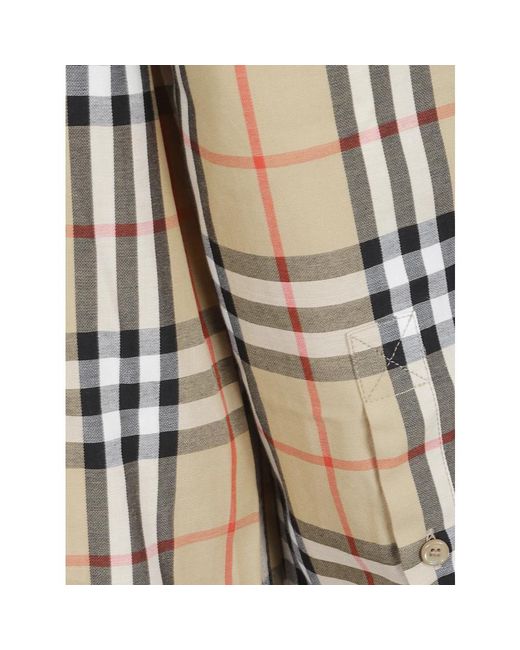 Burberry Natural Casual Shirts