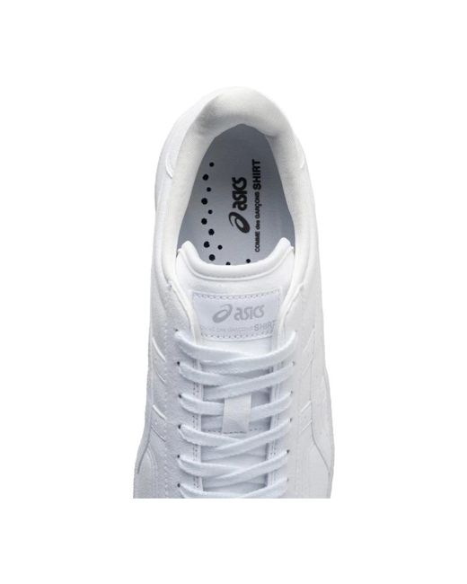 Asics Weiße logo gummisohle sneakers in White für Herren