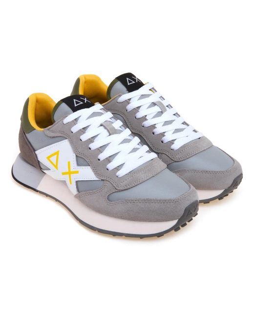 Sun 68 Sneakers in het Gray voor heren