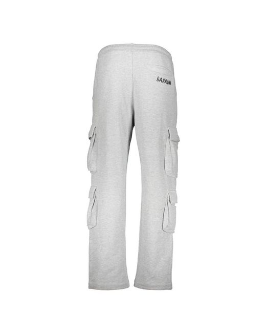 Barrow Gray Straight Trousers