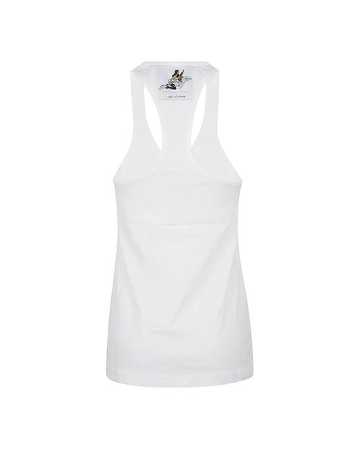 Stella McCartney White Sleeveless Tops