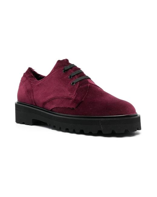 Yohji Yamamoto Red Laced Shoes for men