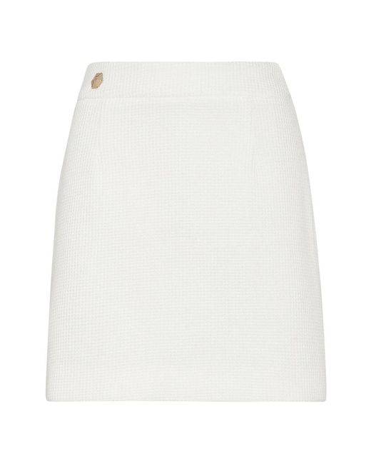 Philipp Plein Rokken ,Wit ,Polyester Korte Rok in het White