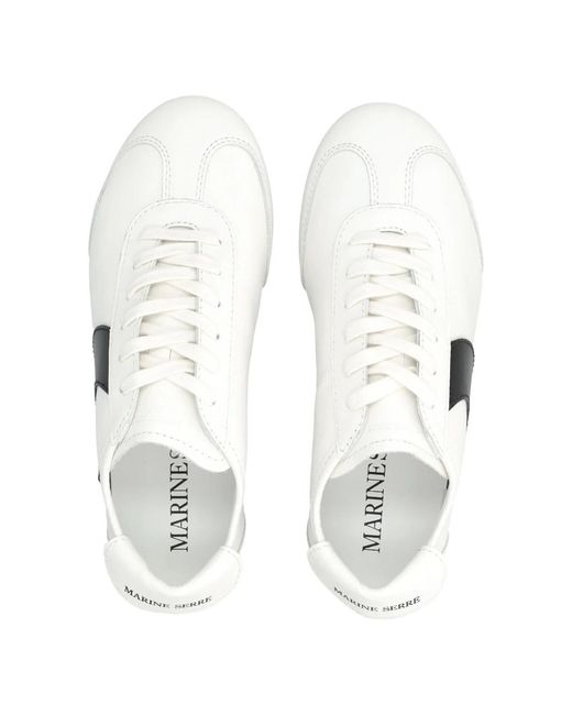 MARINE SERRE White Sneakers