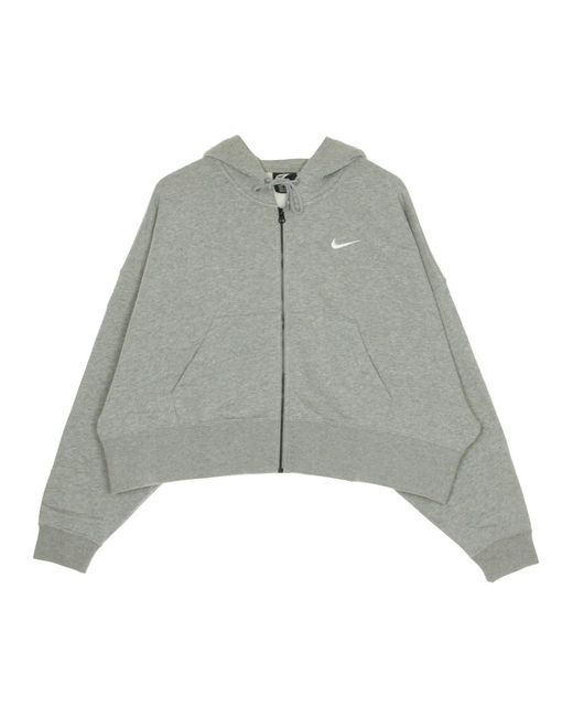 Nike Gray Zip-Throughs