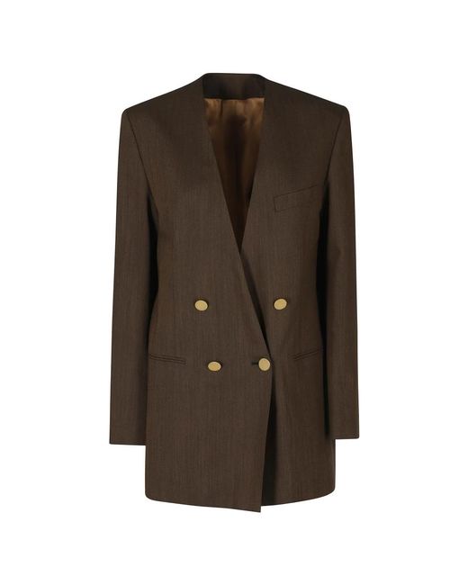 Blazers Alberta Ferretti de color Brown