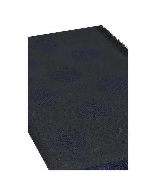 Tory Burch Blue Silk Scarves