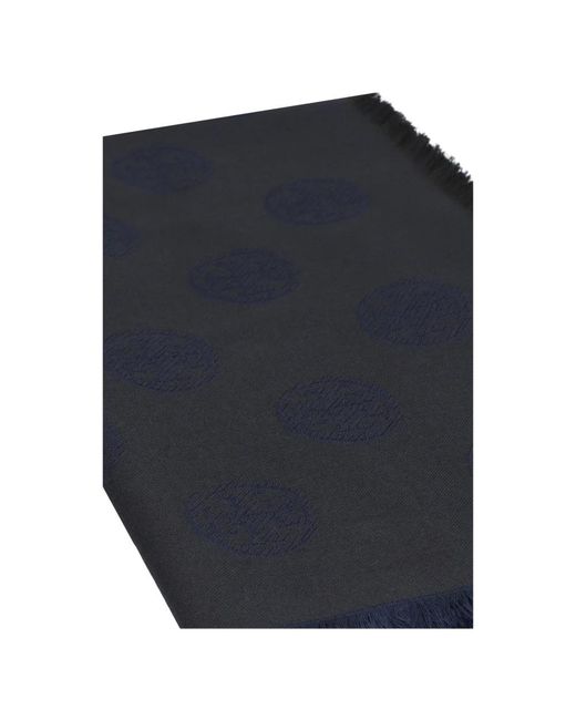 Tory Burch Silky Scarves in het Blue