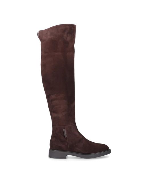 Gianvito Rossi Brown Over-Knee Boots
