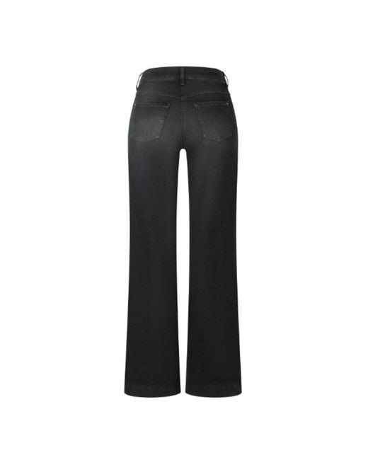 M·a·c Black Wide Jeans