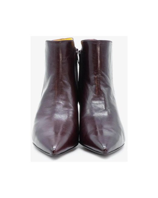 Mara Bini Brown Heeled Boots