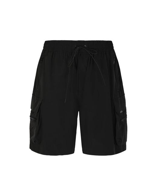 Represent Korte Broeken ,Zwart ,Nylon 247 Shorts in het Black voor heren