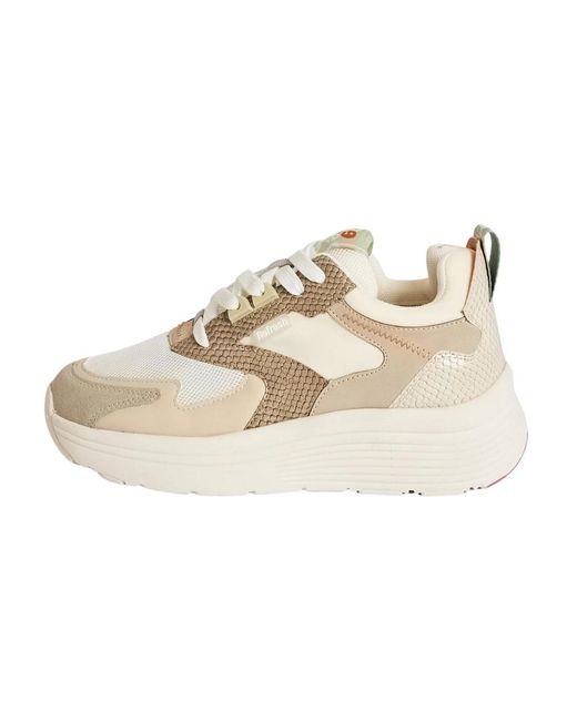 Refresh Natural Lässige Walking Sneakers