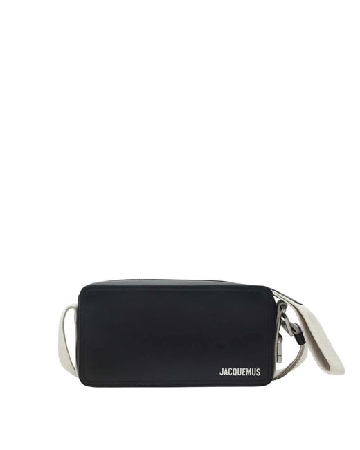 Jacquemus Black Cross Body Bags for men