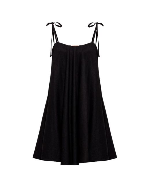 Twinset Black Short Dresses