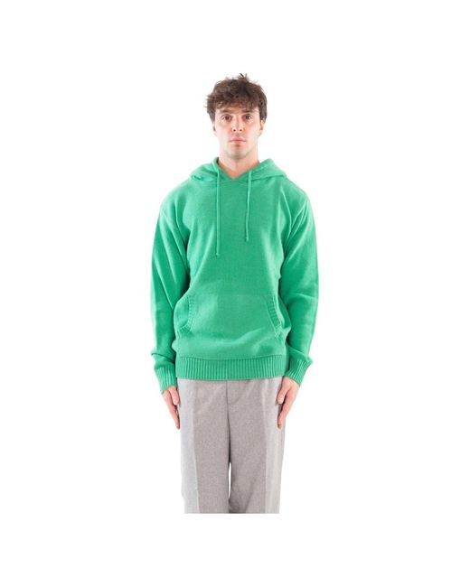 Hoodies di Seven Gauge in Green da Uomo