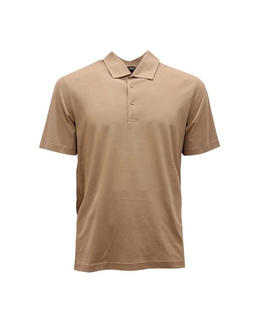 Herno Natural Polo Shirts for men
