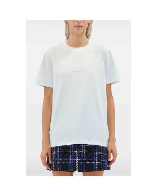 MSGM T-Shirts in het White