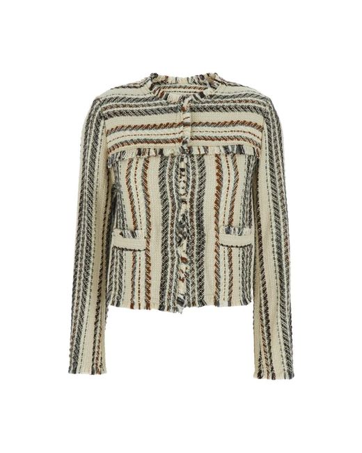 Tweed Jackets Isabel Marant de color Green