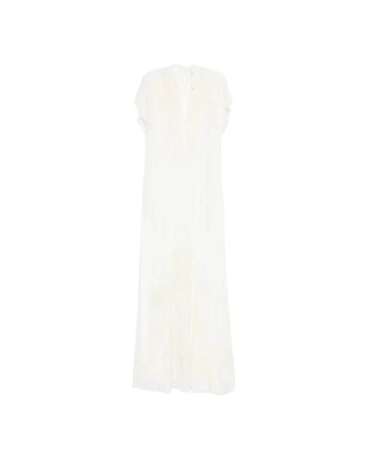 Forte_forte White Maxi Dresses