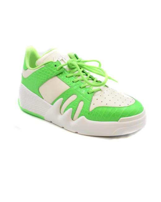Giuseppe Zanotti Green Sneakers for men