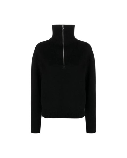 Sweatshirts Courreges de color Black