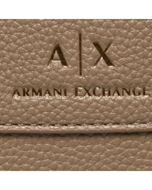 Armani Exchange Brown Handbags