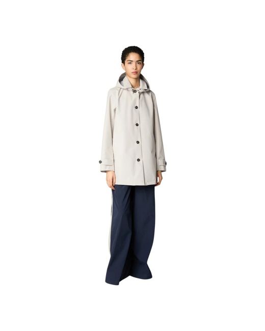 Save The Duck Natural Rain Jackets