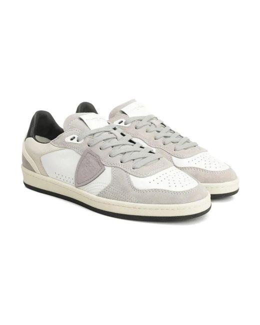 Philippe Model White Sneakers for men