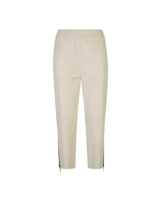 Eleventy Natural Slim-Fit Trousers