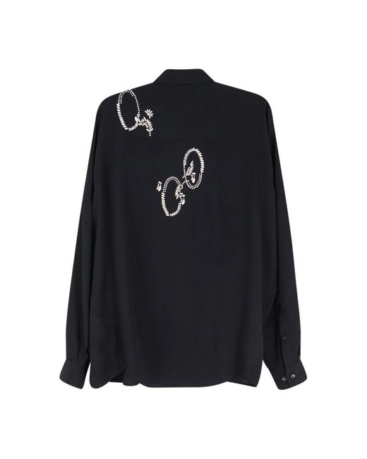 Dries Van Noten Black Shirts