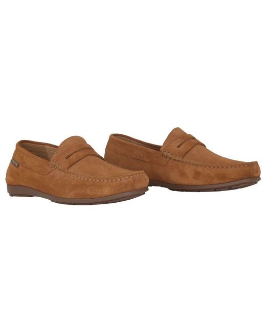 Mephisto Braune Wildleder Herren Mokassin Schuhe in Brown für Herren