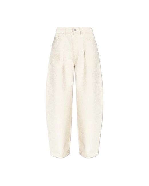 Loose-Fit Jeans Jacquemus de color Natural
