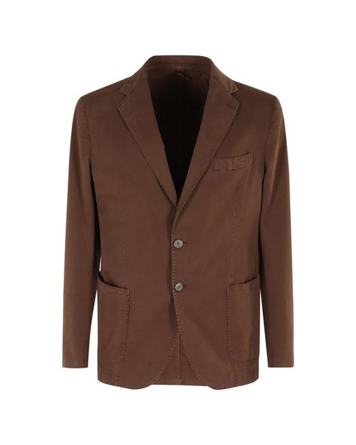 Santaniello Brown Blazers for men