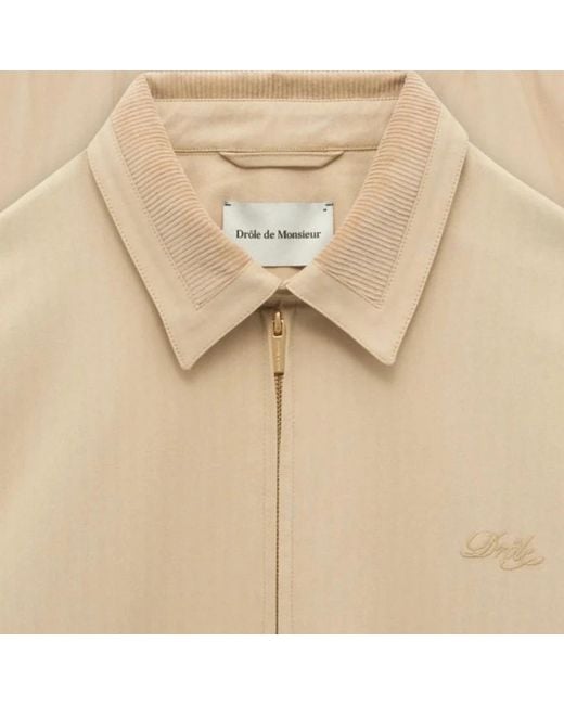 Drole de Monsieur Light Jackets in het Natural voor heren