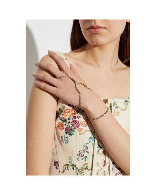 Bracelets McQueen de color Metallic