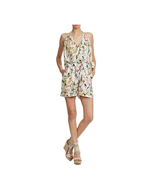 Salsa Jeans Jumpsuits & Playsuits ,Veelkleurig ,Playsuits in het Multicolor