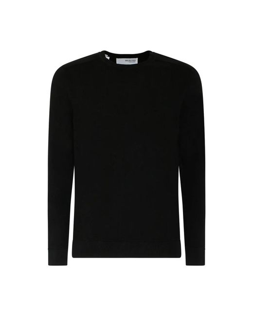 SELECTED Black Sweatshirts for men