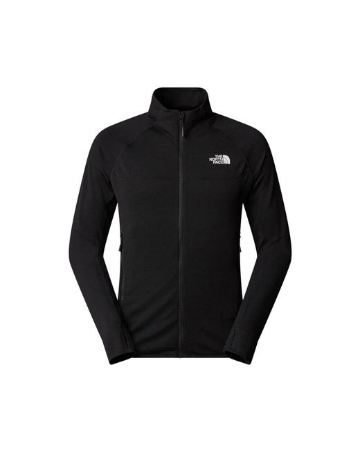 The North Face Schwarze Fleecejacke Mit Reißverschluss Für Männer in Black für Herren