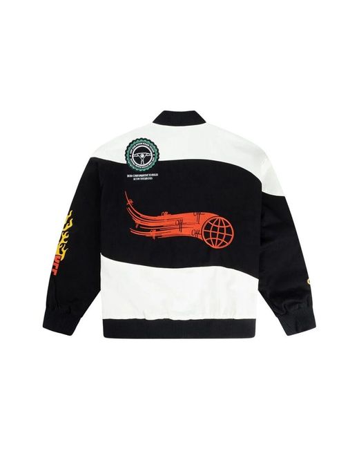 Bomber Jackets Off The Pitch de hombre de color Black