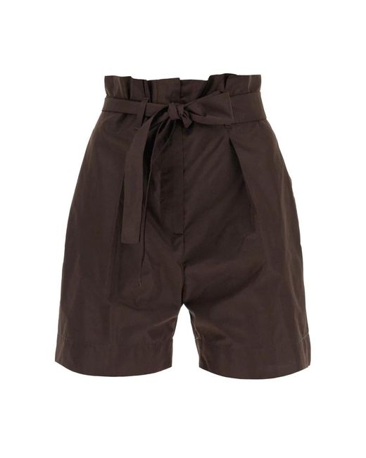 Shorts > short shorts Max Mara Studio en coloris Gray