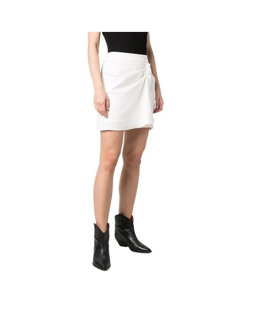 IRO White Short Skirts